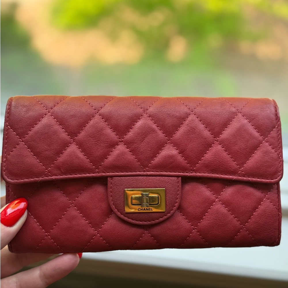 Chanel Turnlock Wallet